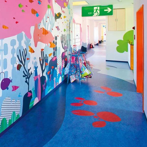 Мармолеум Forbo Authentic 3030 blue 2,5 мм