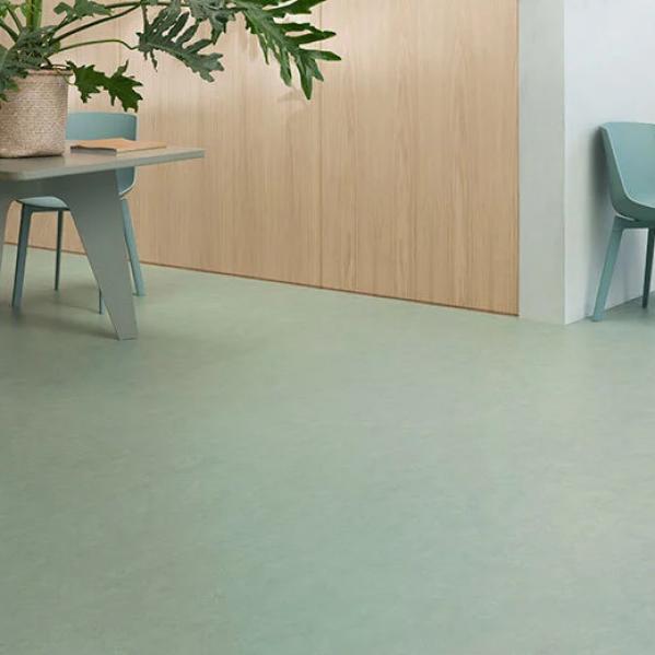 Мармолеум Forbo Fresco 3891 sage 2,5 мм