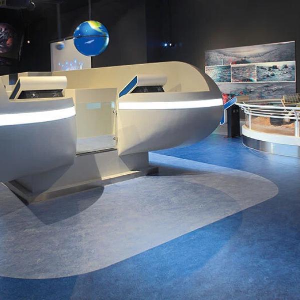 Мармолеум Forbo Real 3030 blue 2 мм