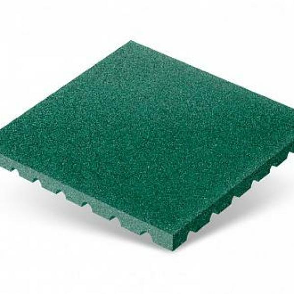 Резиновая плитка «Грунт» Rubber Step Стандарт 500x500x40