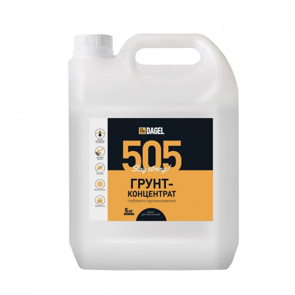 Грунт-концентрат глубокого проникновения DAGEL 505 10 кг