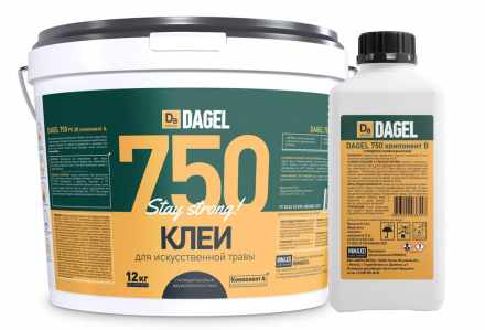Клей для искусственной травы DAGEL 750 двухкомпонентный полиуретановый 12 кг